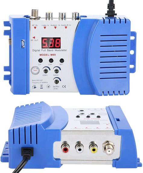 rf modulator satellite distribution box|rf modulator for sale.